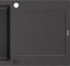 MEXEN/S MEXEN/S - Leo granitový drez 1 s odkvapkávačom 900x500 mm, čierna kropenatá, + sifón grafit 6501901010-76-B
