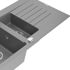 MEXEN/S MEXEN/S - Matias granitový drez 1.5 s odkvapkávačom vrátane batérie Duero, šedá 6502-71-671600-71