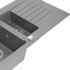 MEXEN/S MEXEN/S - Matias granitový drez 1.5 s odkvapkávačom vrátane batérie Rita, šedý 6502-71-670300-70