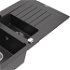 MEXEN/S MEXEN/S - Matias granitový drez 1.5 s odkvapkávačom vrátane batérie Telma, čierna kropenatá 6502-76-670200-70