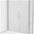 MEXEN/S - OMEGA sprchovací kút 3-stenný 130x100, transparent, chróm + vanička vrátane sifónu 825-130-100-01-00-3s-4010