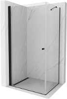 MEXEN/S - Pretória sprchovací kút 100x120, transparent, čierna 852-100-120-70-00