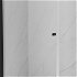 MEXEN/S - Pretória sprchovací kút 90x110, transparent, čierna + sprchová vanička vrátane sifónu 852-090-110-70-00-4010B