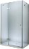 MEXEN/S - ROMA sprchovací kút 80x110, transparent, chróm 854-080-110-01-00