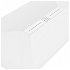 MEXEN/S - Toro obdĺžniková sprchová vanička SMC 150 x 70, biela, mriežka biela 43107015-W