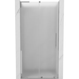 MEXEN/S - Velar L posuvné sprchové dvere 100 cm, dekor, chróm 871-100-003-31-01