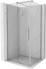 MEXEN/S - Velar Obdĺžnikový sprchovací kút 110 x 70, transparent, chróm 871-110-070-01-01