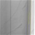 MEXEN/S - Velár posuvné sprchové dvere 130, transparent, zlatá kartáčovaná 871-130-000-01-55