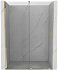 MEXEN/S - Velár posuvné sprchové dvere 160, transparent, zlatá 871-160-000-01-50