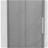 MEXEN/S - Velár posuvné sprchové dvere 90, transparent, biela 871-090-000-01-20