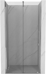 MEXEN/S - Velár posuvné sprchové dvere 90, transparent, chróm 871-090-000-01-01