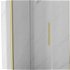 MEXEN/S - Velár sprchovací kút 100 x 70, transparent, zlatá kartáčovaná 871-100-070-01-55