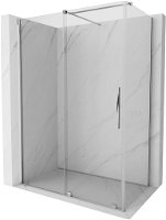 MEXEN/S - Velár sprchovací kút 160 x 100, transparent, chróm 871-160-100-01-01