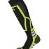 Mico CALZA SKI WARM CONTROL MEDIUM K Detské vysoké lyžiarske ponožky, čierna, veľkosť