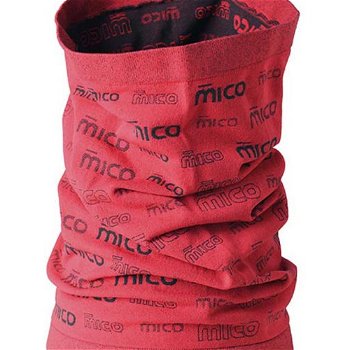 Mico NECK WARMER WARM CONTROL Unisexový nákrčník, červená, veľkosť
