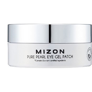 Mizon Prémiová očná hydrogélová maska s bielou perlou a diamantom na vrásky a rozjasnenie pleti Pure Pearl (Eye Gel Patch) 60 ks x 1,4 g