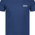 Modré pánske tričko z organickej bavlny NATURE NBSMT7829_SRM