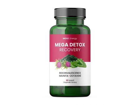 Moviť Mega detox recovery 60 tabliet