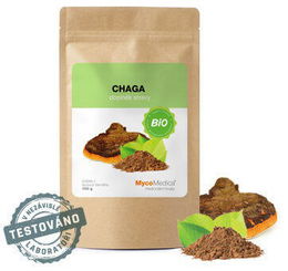 MycoMedica Chaga prášok BIO 100 g