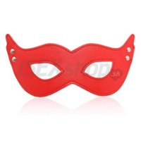 Mystery Mask červená maska s otvormi na oči