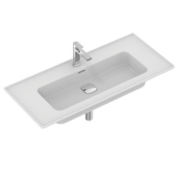 Nábytkové umývadlo Ideal Standard Strada II 104x46 cm  s otvorom uprostred T300401