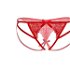 Naomi červené sexi nohavičky s otvorom veľkosť L/XL