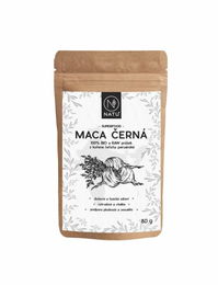 Natu Maca čierna prášok BIO 80 g