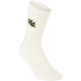 NATURA VIDA REGULAR NATUREL Pánske ponožky, biela, veľkosť