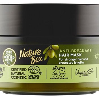 Nature Box Prírodné maska na vlasy Olive Oil (Anti-Breakage Mask) 200 ml