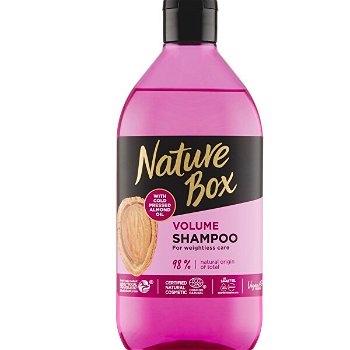 Nature Box Prírodné šampón pre beztiažový objem Almond Oil (Shampoo) 385 ml