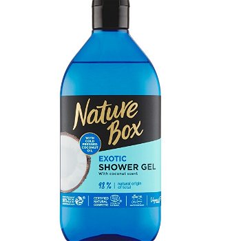 Nature Box Prírodné sprchový gél Coconut Oil (Shower Gel) 385 ml