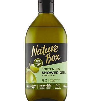 Nature Box Prírodné sprchový gél Olive Oil (Softening Shower Gel) 385 ml