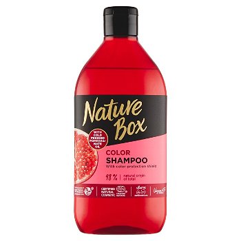 Nature Box Šampón na vlasy Granátové jablko (Shampoo) 385 ml