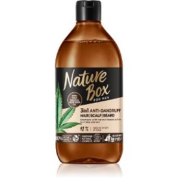Nature Box Šampón proti lupinám Men 3v1 385 ml
