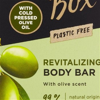 Nature Box Tuhé sprchové mydlo Olive Oil ( Revita lizing Body Bar) 100 g