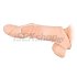 Nature Skin násada - Penis Sleeve with Extension 21 cm + 5 cm