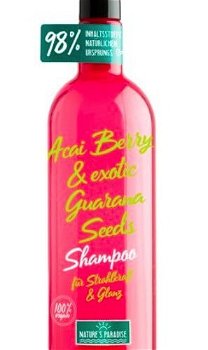 NATURE´S PARADISE Šampón Acai & Guarana 375 ml - lesk