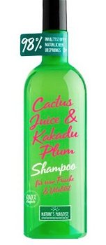 NATURE´S PARADISE Šampón Kaktus & Kakadu 375 ml - vitalita