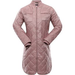 NAX LOZERA Dámsky kabát, ružová, veľkosť