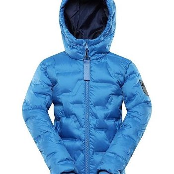 NAX RAFFO Detská zimná bunda, modrá, veľkosť