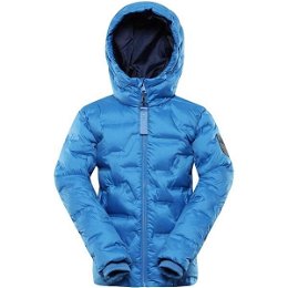NAX RAFFO Chlapčenská zimná bunda, modrá, veľkosť