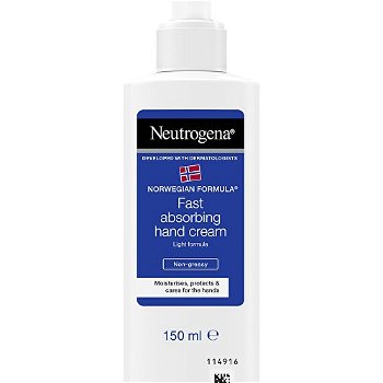 Neutrogena Krém na ruky rýchlo sa vstrebávajúce (Fast Absorbing Hand Cream) 150 ml