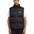 Nike CLUB PUFFER Pánska vesta, čierna, veľkosť