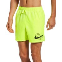 Nike LOGO SOLID 5 Pánske kúpacie šortky, reflexný neón, veľkosť