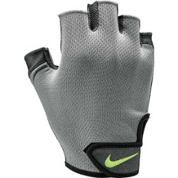 Nike M ESSENTIAL Pánske fitness rukavice, sivá, veľkosť
