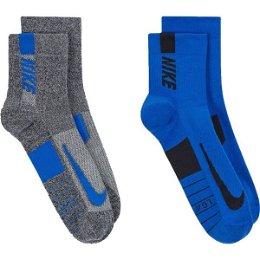 Nike MIKE MULTIPLIER Unisex ponožky, modrá, veľkosť