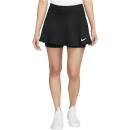 Nike NKCT DF VCTRY SKRT FLOUNCY Dámska tenisová sukňa, čierna, veľkosť