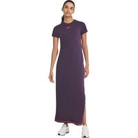 Nike NSW ICN CLSH MAXI DRESS W Dámske šaty, tmavo modrá, veľkosť