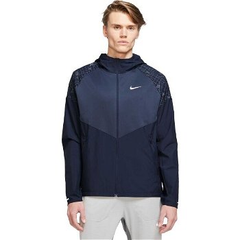 Nike RDVN MILER FLS JKT Pánska bežecká bunda, tmavo modrá, veľkosť