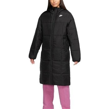 Nike SPORTSWEAR THERMA CLASSIC Dámska zimná bunda, čierna, veľkosť